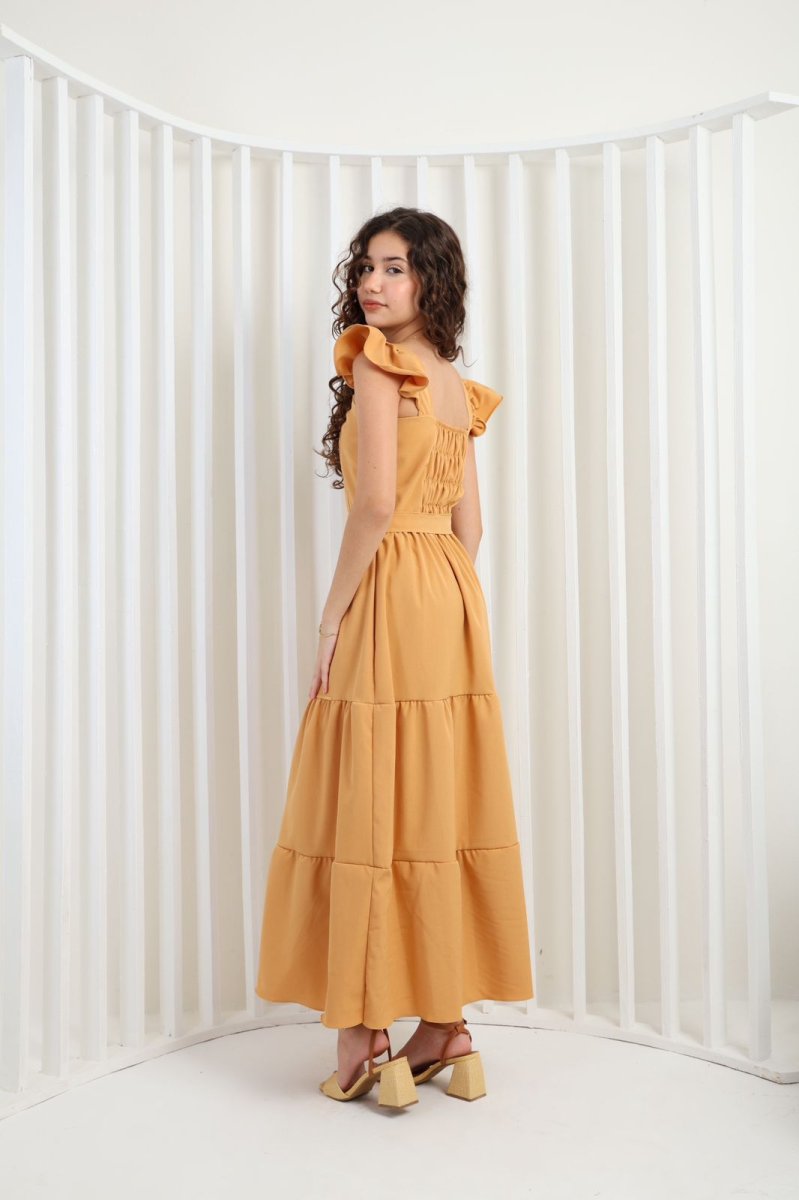 vestido longo juvenil 10243