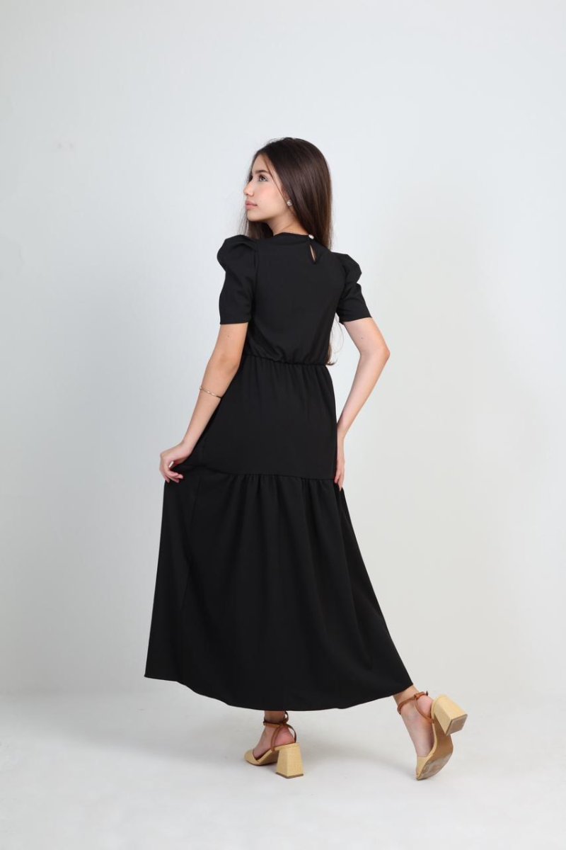 vestido longo juvenil 10245
