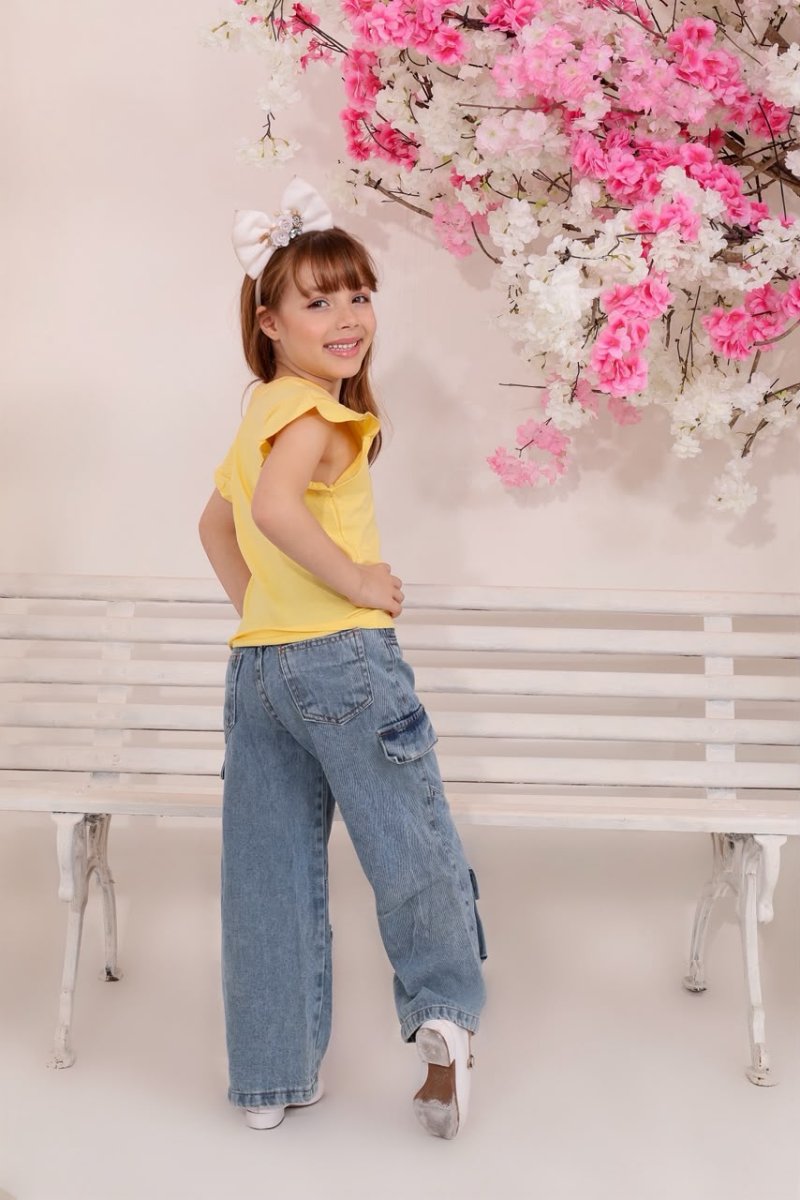 Blusa manga babado 01