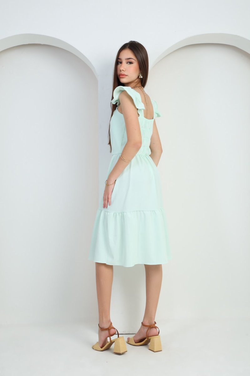 vestido juvenil midi 10211